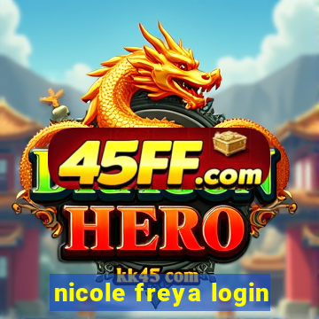 nicole freya login